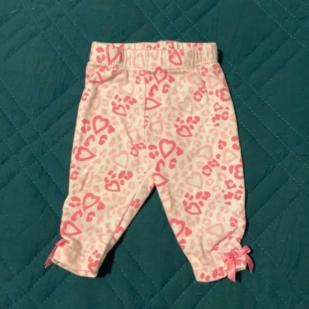 Heart cheetah leggings 070